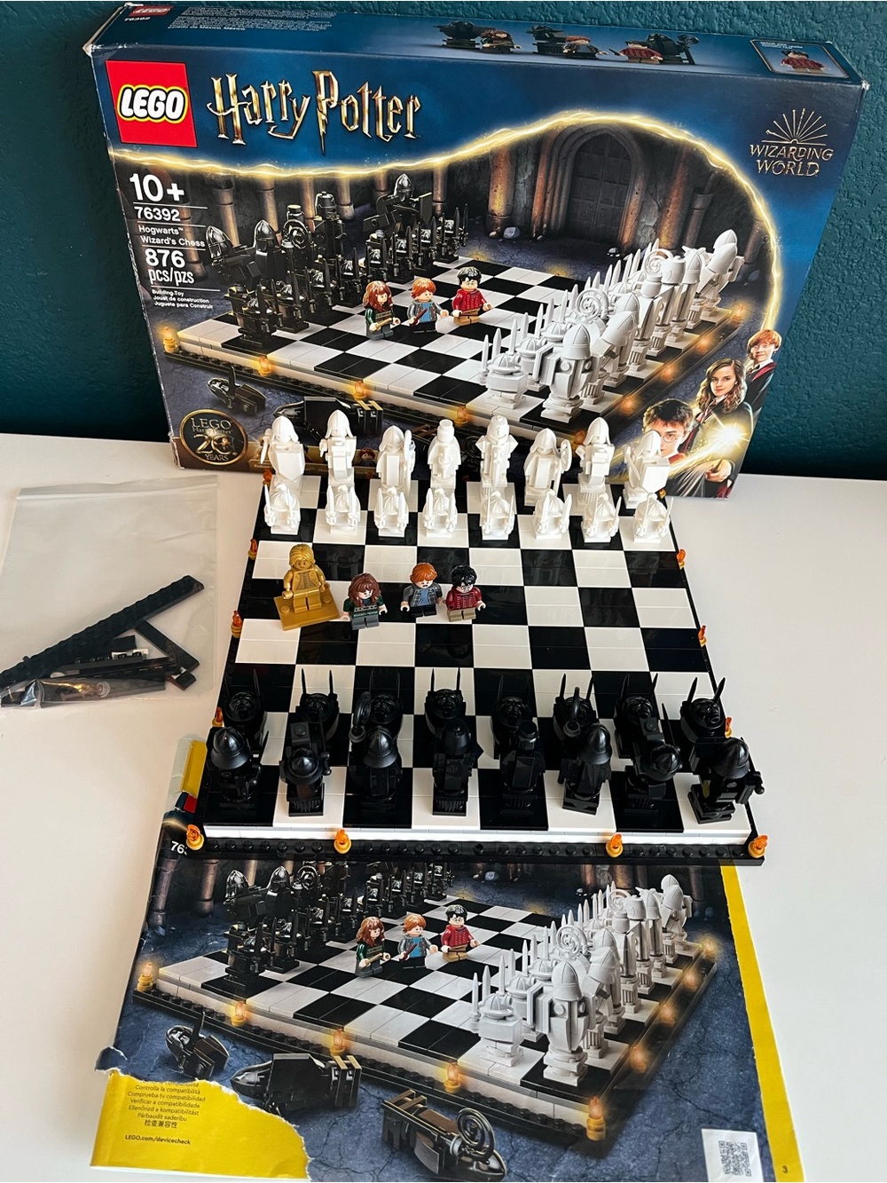 LEGO Harry Potter Hogwarts Wizard's Chess 76392 Building Toy